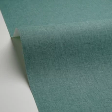 Kép 2/3 - Caselio Lenvászon hatású smaragdzöld vinyl tapéta Uni Mat Vert Emeraude 53 cm X 10 m