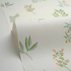 Kép 2/3 - Caselio Fűszernövényes színes vinyl tapéta Multicouleurs Luck 53 cm X 10 m