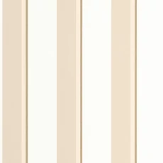 Kép 1/3 - Caselio Elegáns csíkos bézs vinyl tapéta arany szegéllyel Linear Beige Or 53 cm X 10 m