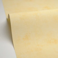 Kép 2/3 - Caselio Szövethatású sárga vinyl tapéta Telas Uni Jaune Clair 53 cm X 10 m