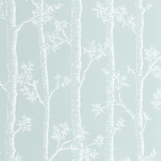 Kép 1/3 - Caselio Fa mintás modern kék vlies tapéta Automne Bleu Doux 53 cm X 10 m