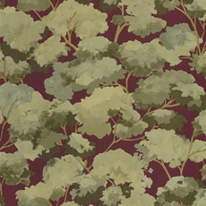 Kép 1/3 - Caselio Modern fa mintás bordó vlies tapéta Été Bleu Bordeaux 53 cm X 10 m