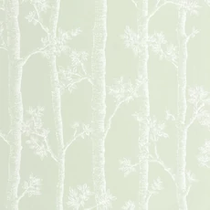 Kép 1/3 - Caselio Fa mintás modern halványzöld vlies tapéta Automne Vert D'Eau 53 cm X 10 m