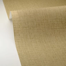 Kép 2/3 - Caselio Raffia hatású modern keki zöld vinyl tapéta Raphia Vert Kaki 53 cm X 10 m