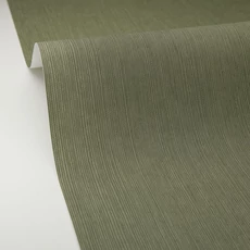 Kép 2/3 - Caselio Szizál hatású zöld vinyl tapéta Sisal Vert Mousse 53 cm X 10 m