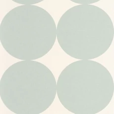 Kép 1/3 - Caselio Kör mintás kék vinyl tapéta Billy Bleu 53 cm X 10 m