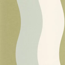 Kép 1/3 - Caselio Hullámos retro zöld vinyl tapéta Sandy Bleu Vert 53 cm X 10 m