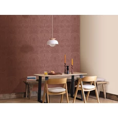 Kép 3/3 - Caselio Lenvászon hatású drapp vinyl tapéta Uni Mat Lin Moyen 53 cm X 10 m