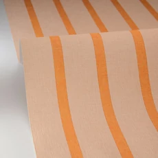 Kép 2/3 - Caselio Retro vékony csíkos narancssárga vinyl tapéta Katy Orange Rose 53 cm X 10 m