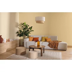 Kép 3/3 - Caselio Szövethetású sárga vinyl tapéta Uni Mat Dune Moyen 53 cm X 10 m