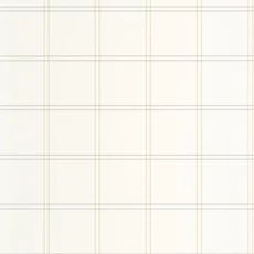 Kép 1/3 - Caselio Kockás bézs vinyl tapéta Fine Lines Jaune Bleu 53 cm X 10 m