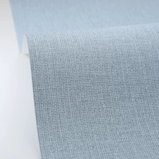 Kép 2/3 - Caselio Szövethetású kék vinyl tapéta Uni Mat Bleu Abysse 53 cm X 10 m