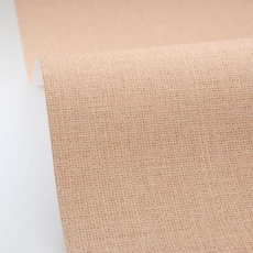 Kép 2/3 - Caselio Szövethetású barack vinyl tapéta Uni Mat Peche 53 cm X 10 m