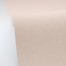 Kép 2/3 - Caselio Szövethetású bézs vinyl tapéta Uni Mat Rose Nude 53 cm X 10 m
