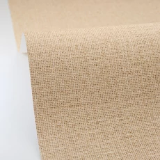 Kép 2/3 - Caselio Szövethetású homokszínű vinyl tapéta Uni Mat Dune Fonce 53 cm X 10 m