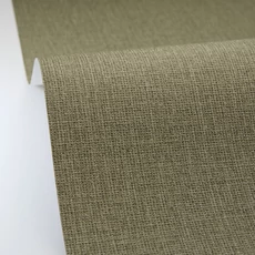 Kép 2/3 - Caselio Szövethetású zöld vinyl tapéta Uni Mat Vert Militaire 53 cm X 10 m