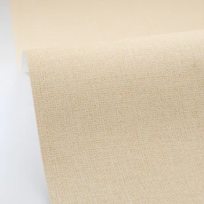 Kép 2/3 - Caselio Szövethetású sárga vinyl tapéta Uni Mat Jaune Pastel 53 cm X 10 m