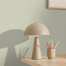 Kép 3/3 - Caselio Szövethetású halványzöld vinyl tapéta Uni Mat Vert Jade 53 cm X 10 m