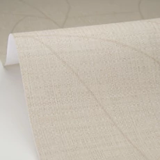 Kép 2/3 - Caselio Absztrakt mintás raffia hatású szürkés barna vinyl tapéta Melody Taupe 53 cm X 10 m