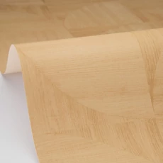 Kép 2/3 - Caselio Geometriai mintás faerezetes barna vinyl tapéta Structura Miel 53 cm X 10 m