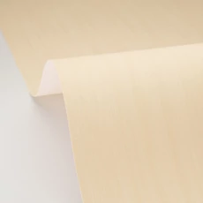 Kép 2/3 - Caselio Fa hatású sárga vinyl tapéta Uni Lignosa Hetre 53 cm X 10 m