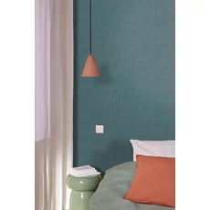 Kép 3/3 - Caselio Raffia hatású modern kék vinyl tapéta Raphia Azur 53 cm X 10 m