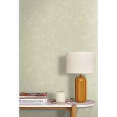 Kép 3/3 - Caselio Modern texturált világoszöld vinyl tapéta Fragments Vert D'Eau 53 cm X 10 m