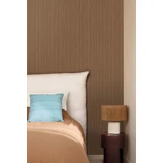 Kép 3/3 - Caselio Faléc hatású modern barna vinyl tapéta Boisea Marron 53 cm X 10 m