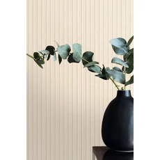 Kép 3/3 - Caselio Faléc hatású modern bézs vinyl tapéta Boisea Blanc 53 cm X 10 m