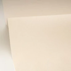 Kép 2/3 - Caselio Lenvászon hatású sárga vinyl tapéta Uni Mat Chanvre 53 cm X 10 m