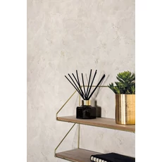 Kép 3/3 - Caselio Elegáns texturált drapp vinyl tapéta arany fénnyel Patine Uni Ficelle Or 53 cm X 10 m