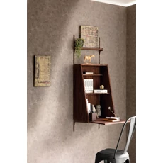 Kép 3/3 - Caselio Elegáns texturált barna vinyl tapéta bronz fénnyel Patine Uni Brun Cuivre 53 cm X 10 m