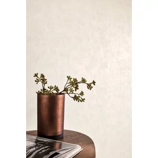 Kép 3/3 - Caselio Elegáns texturált bézs vinyl tapéta gyöngyházzal Patine Uni Beige Moyen Nacre 53 cm X 10 m