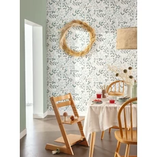 Kép 3/3 - Caselio Mandulazöld vlies tapéta Hygge Uni Vert Amande 53 cm X 10 m