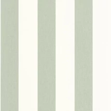 Kép 1/3 - Caselio Klasszikus csíkos mandulazöld vinyl tapéta Linen Lines Vert Amande 53 cm X 10 m