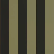 Kép 1/3 - Caselio Széles csíkos olivazöld-fekete vinyl tapéta Wide Lines Vert Olive Noir 53 cm X 10 m