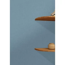 Kép 2/2 - Caselio Kék vlies tapéta Hygge Uni Bleu Celeste 53 cm X 10 m