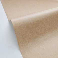 Kép 2/3 - Caselio Barna vlies tapéta Hygge Uni Blanc Or 53 cm X 10 m