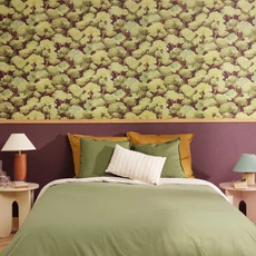 Kép 3/3 - Caselio Bordó vlies tapéta Hygge Uni Bordeaux 53 cm X 10 m