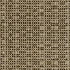 Kép 1/3 - Caselio Fonott mintás fekete-bézs vinyl tapéta Cannage Noir 53 cm X 10 m