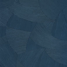 Kép 1/3 - Caselio Vonalmintás modern kék vlies tapéta Terra Bleu Univers 53 cm X 10 m