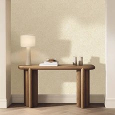 Kép 3/3 - Caselio Vonalmintás elegáns fehér-arany vlies tapéta Storm Blanc Or 53 cm X 10 m