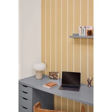 Kép 3/3 - Caselio Csíkos okkersárga vinyl tapéta Navaia Ocre 53 cm X 10 m