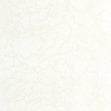 Kép 1/3 - Caselio Óriás virágmintás fehér vlies tapéta Delicate Petals Blanc 53 cm X 10 m