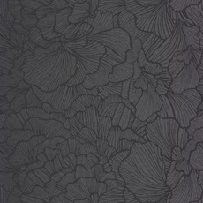 Kép 1/3 - Caselio Óriás virágmintás fekete vlies tapéta Delicate Petals Noir 53 cm X 10 m