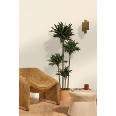 Kép 3/3 - Caselio Krém színű vinyl tapéta Uni Mat Neige 53 cm X 10 m