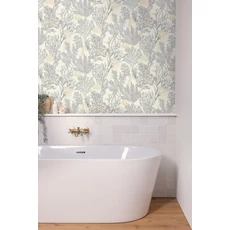 Kép 3/3 - Caselio Tenger világa fekete-fehér-arany vinyl tapéta Deep Abyss Blanc Noir 53 cm X 10 m