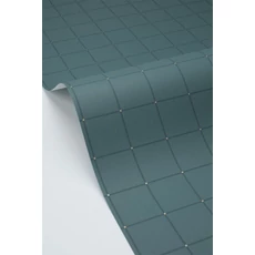 Kép 2/3 - Caselio Art deco kockás sötétkék-arany vinyl tapéta Alphonse Bleu De Minuit 53 cm X 10 m