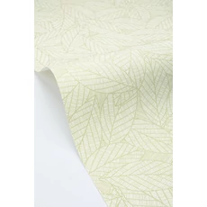 Kép 2/3 - Caselio Botanikai mintás zöld vinyl tapéta Delora Vert Amande 53 cm X 10 m