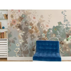 Kép 2/2 - JV Virágmintás bézs vinyl poszter tapéta Zeeland Vintage 68 cm X 3 m